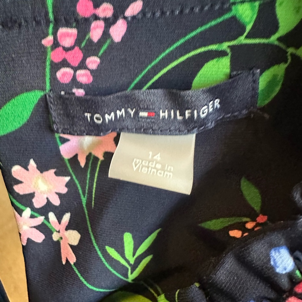 Tommy Hilfiger Blue Floral Dress - Picture 6 of 6